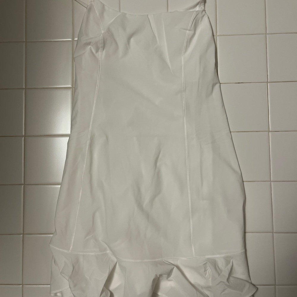 aerie white exercise dress